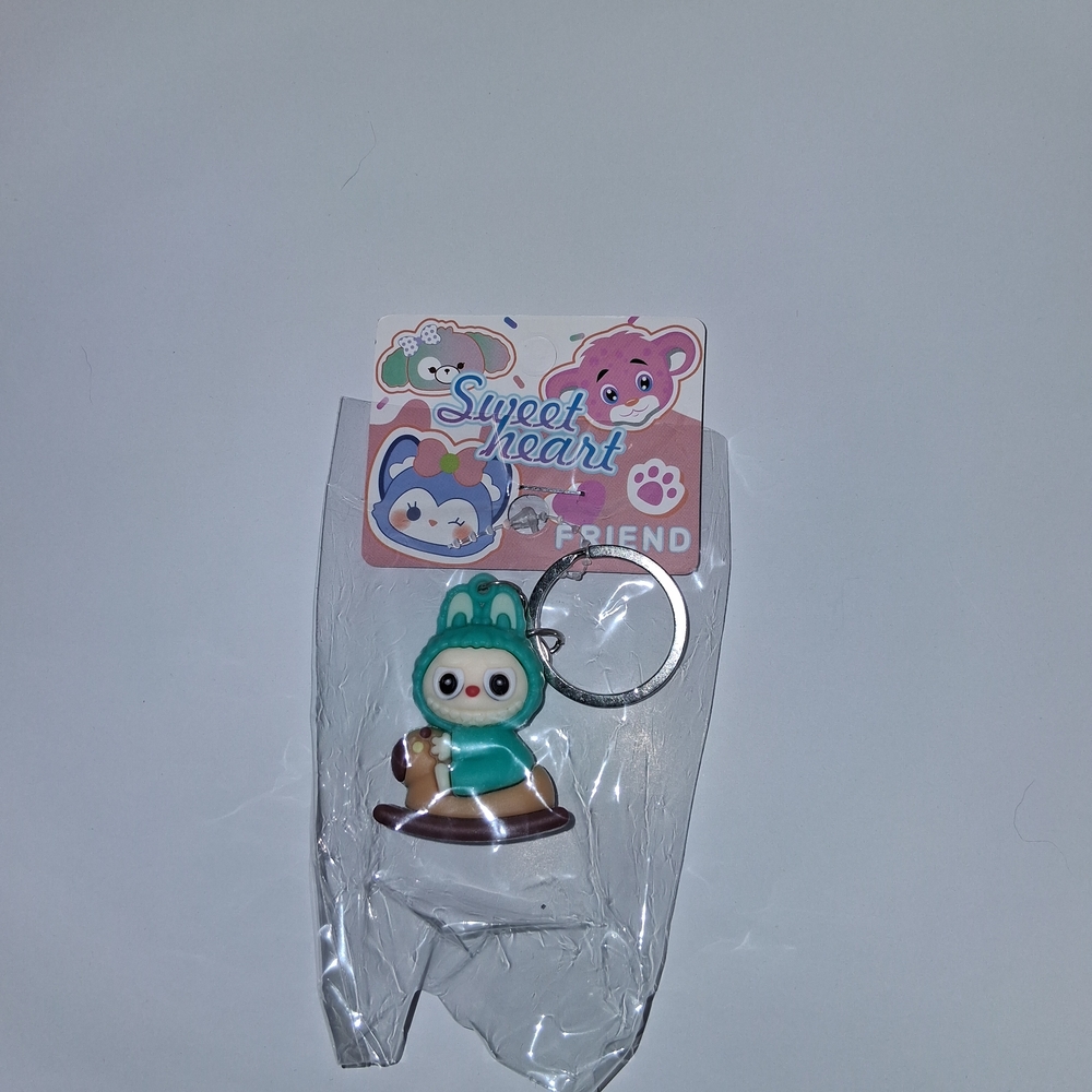 Friend Key Holder - Teal and Brown